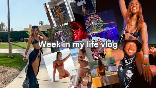 Week in LA  Boutine  Coachella vlog [upl. by Oidivo]