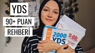 YDS 90 PUAN REHBERİ Mutlaka Bitirmeniz Gereken 3 Kaynak  Çalışma Planı [upl. by Humph]