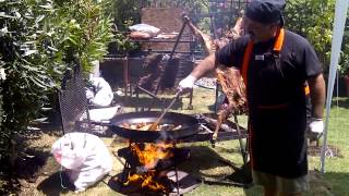 Asado al disco para picar video completo [upl. by Aisemaj]