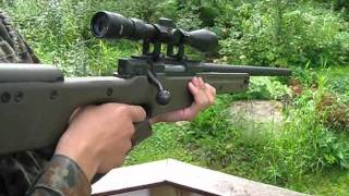 Well Warrior L96 Airsoft Sniper review [upl. by Llerod]