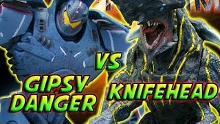 Gipsy Danger and Striker Eureka vs Slattern Scunner and Raijuwith healthbars [upl. by Latsirc]