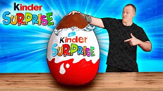 Я УВЕЛИЧИЛ 10КУЛЬТОВЫХ КИНДЕРОВ  Kinder Surprise  Kinder joy  Kinder Milk Slice  Kinder bueno [upl. by Marilou]