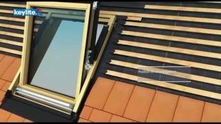 BUILDBASE HOW TO  Keylite – Plain Tile Roof Window Installation [upl. by Anura]