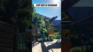 Rope way in Srisailam ropeway srisailam travel iphone15pronaturaltitanium nature [upl. by Daloris]