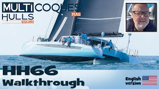 HH66 Catamaran  Walkthrough  Multihulls World [upl. by Nosned]