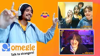 OMEGLE But having FUN with STRANGERS😂😂✌️ [upl. by Isej417]