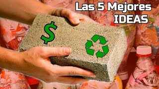 Cómo Hacer Ladrillos Ecológicos  Las 5 mejores ideas [upl. by Aicirtal]