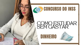 Como estudar de forma gratuita Estou sem dinheiro e agora  Concursoinss [upl. by Caroline]