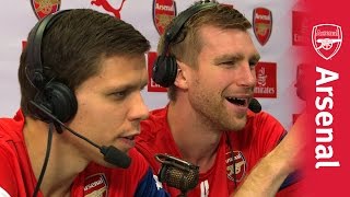 Per Mertesacker amp Wojciech Szczesny UnClassic Commentary [upl. by Singhal]