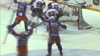 Tappara  Ässät 1Finaali 21 Jukka Peltolan voitt [upl. by Yartnod319]