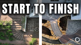 Start to Finish Backyard Renovation  Hometown Hardscapes Episode 14  Preston Hardscape Design [upl. by Akieluz370]