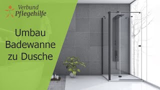 Meine Badewanne zur ebenerdigen Dusche umbauen  So klappt der Umbau schnell und günstig [upl. by Azilanna]