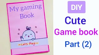 7 Paper Games in a BookHow to make Cute Gaming BookDIY Easy amp Funny Paper GamesPaper Game book [upl. by Sugirdor870]