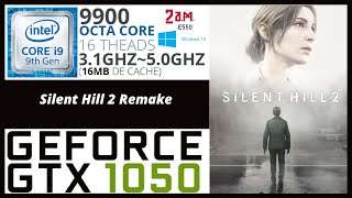 Silent Hill 2 Remake teste em Português PTBR GeForce 1050 3GB Notebook 2AME550 [upl. by Gayelord]