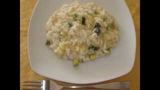 Risotto con Montasio zucchine e patate [upl. by Marillin]