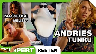 Andries Tunru in DUMPERTREETEN en special guest masseuse Melissa [upl. by Ococ958]