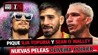 ¡Se LÍA ILIA TOPURIA vs O´MALLEY  OLIVEIRA vs TSARUKYAN  POIRIER vs SAINT DENIS [upl. by Navillus]