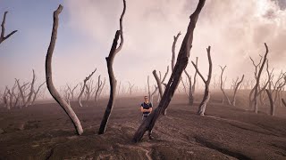 Pyroclastic flows obliterate lush forest  Exploring Monaro Volcano Ambae [upl. by Brannon]