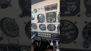 Cruise stats  Grumman Tiger AA5B in the summer desert generalaviation [upl. by Edrahs]