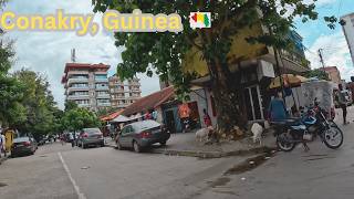 Conakry Guinea City walking tour [upl. by Niwrad]