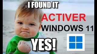 Activer Windows 11 Définitivement légalement [upl. by Noyar]