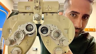 ASMR DETAILED Eye Exam Lens 1 or 2 👓 Doctor Roleplay REALISTIC Vision Test Glasses Fitting 👓 [upl. by Kho492]