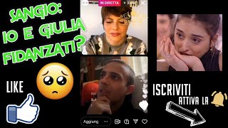 IO E GIULIA ANCORA FIDANZATI🙄🤔LA DIRETTA DI SANGIOVANNI RISPONDE AI FANS 🥰 [upl. by Neomah]