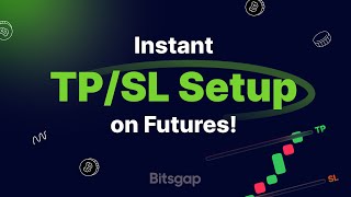 How to Set TPSL in Futures Manual Trading on Bitsgap  Easy Tutorial [upl. by Amil]