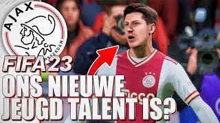 WIE WORDT DE NIEUWE JEUGDSPELER  Fifa 23 Ajax Career 11 [upl. by Darell]