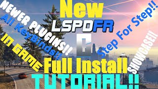 Full Install LSPDFR Tutorial  40 Mods In This Video  All Plugins Included  criminaljustice [upl. by Cynthia591]