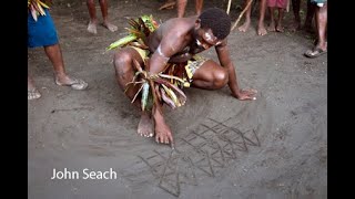 Sand Drawing Ambrym Island Vanuatu [upl. by Doelling]