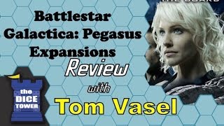 Battlestar Galactica  Pegasus Expansion  with Tom Vasel [upl. by Berry]