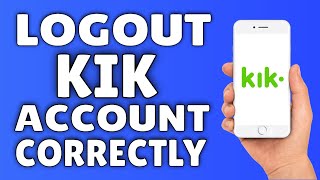 How To Logout Of Kik ✅ [upl. by Gilles268]