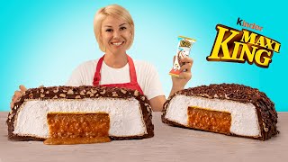 Fazendo Doces Gigantes  Kinder Maxi King  Torta Choco [upl. by Nebra]