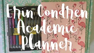 ERIN CONDREN ACADEMIC PLANNER [upl. by Kcerred]