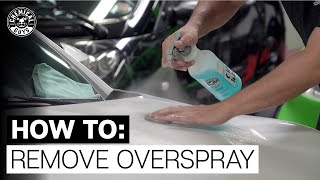 How To Safely Remove Paint Overspray  Chemical Guys [upl. by Tse894]