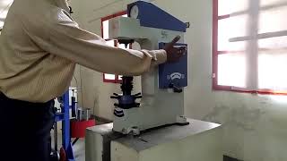 ROCKWELL HARDNESS TESTING MACHINE IN हिन्दी [upl. by Nyleahs]