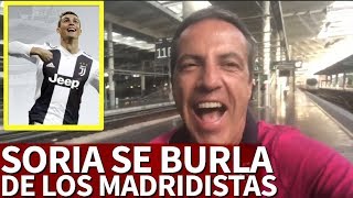 Cristiano a la Juve  Cristóbal Soria se burla de los madridistas  Diario AS [upl. by Zumstein]