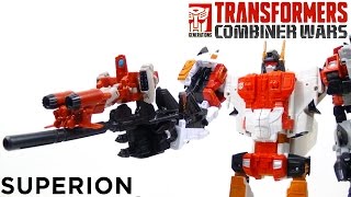 Transformers Combiner Wars Superion [upl. by Atsugua]