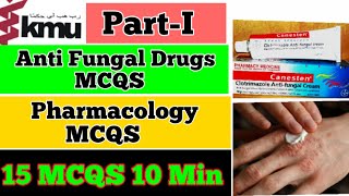 Antifungal Drugs MCQS  Pharmacology MCQS  15 Important Pharma MCQS  Nursing MCQS By Farman [upl. by Holman]