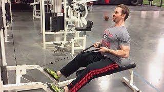 Seated Rotational Rope Row [upl. by Dibrin829]