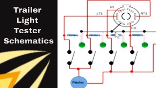 Trailer light Tester Schematics [upl. by Devora]