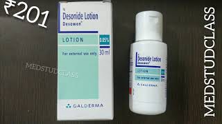 Desowen lotion desonide lotion uses side effects complete info [upl. by Maura495]