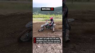 How to Corner Faster on a Dirt Bikemotorsport dirtbike racing [upl. by Verney]