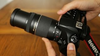 Canon 75300mm f456 USM iii lens review with samples Fullframe amp APSC [upl. by Ocirled]