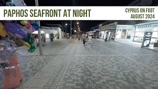 Paphos Seafront At Night [upl. by Sanger]