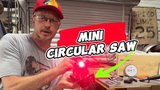 This mini circular saw is a well made machine perfect for crafts and around the crib projects [upl. by Weir]