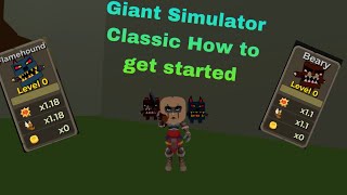 Giant simulator classic codes and how to get started [upl. by Enibas151]