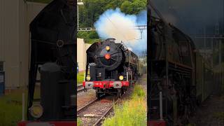 🚇 Volldampf voraus Die 141R1244 auf der Hauensteinlinie – nostalgischer Moment in Läufelfingen 🚂 [upl. by Emera]