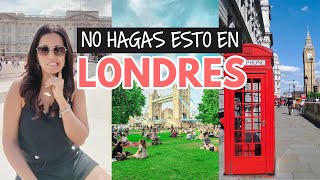 Errores al viajar a Londres en 2022 [upl. by Eillen240]